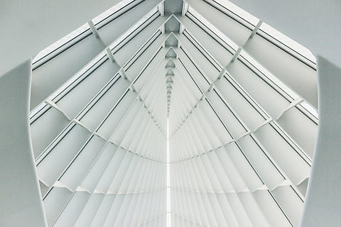 white painted ceiling, architecture, building, contemporary HD wallpaper