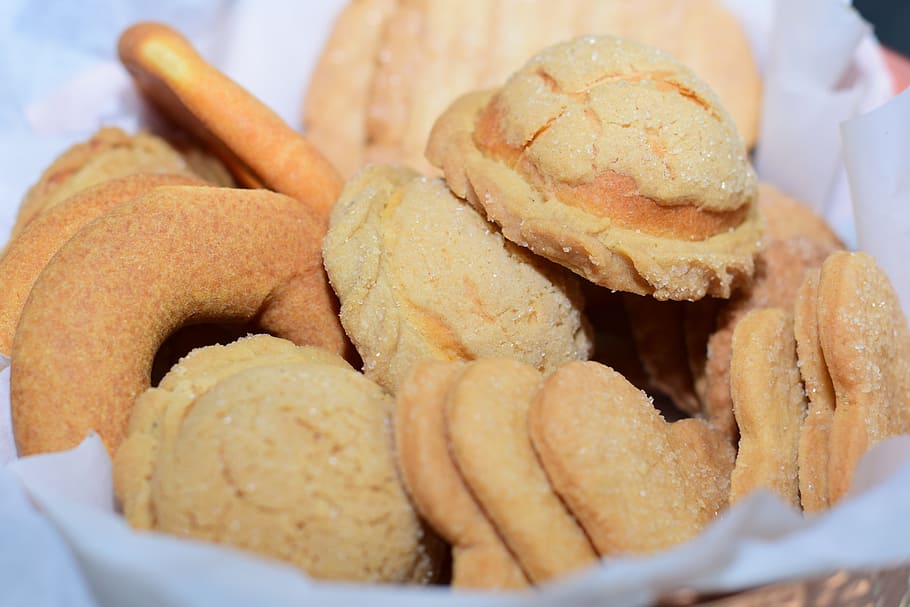 Bread, Bakery, Food, Pastry, Flour, fresh, sweet, baking, tasty HD wallpaper