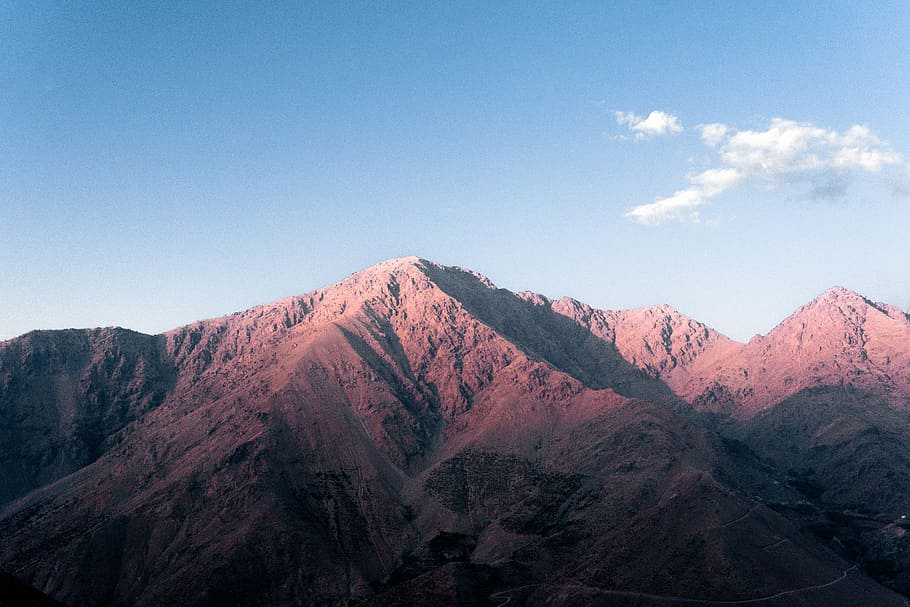 mountains during day, landscape photography of mountain alps HD wallpaper