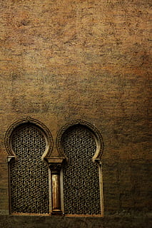 Window, Old, Palace, Mudejar, Aragon, spain, architecture, arabic style HD wallpaper