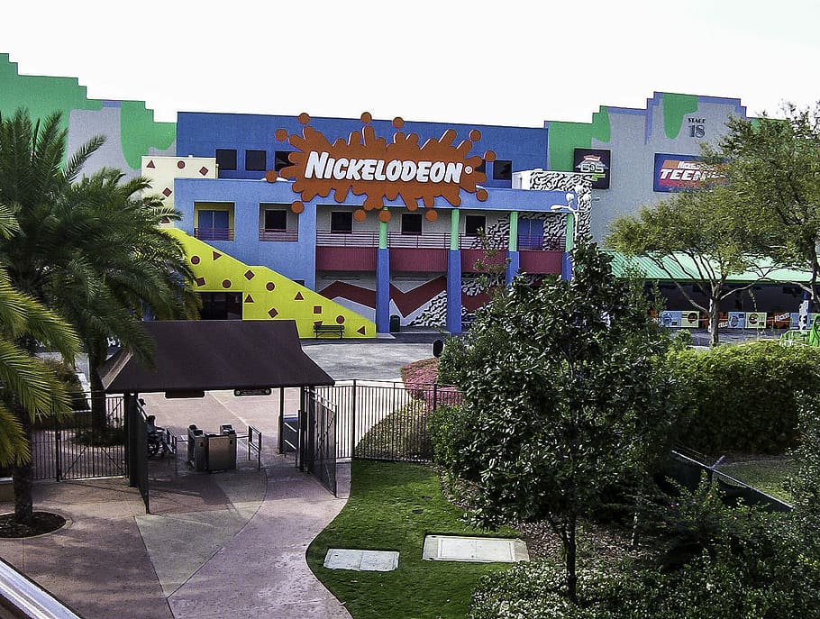 Nickelodeon Studios in Universal Studios, Orlando, Florida, photos