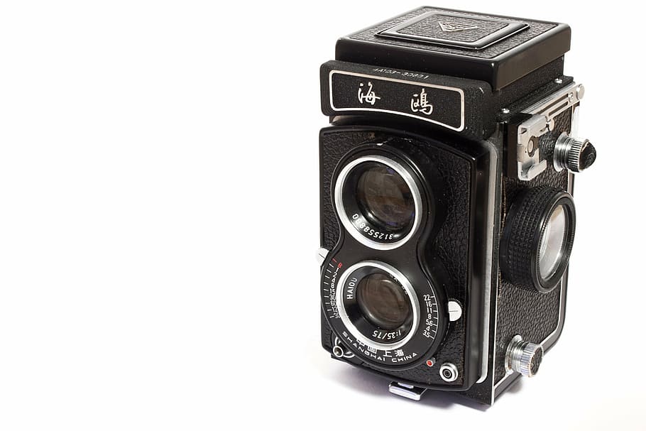 camera, analog, seagull, rolleiflex, retro, photo camera, old camera HD wallpaper