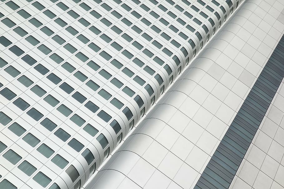 white concrete building, architecture, infrastructure, establishment HD wallpaper