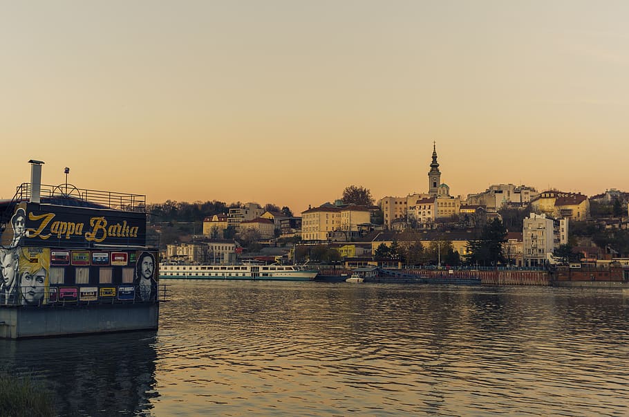 belgrade, city, river, sava, urban, travel, cityscape, serbia, HD wallpaper