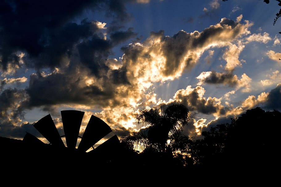 clouds, dramatic, nature, sky, cloud - sky, no people, sunset HD wallpaper