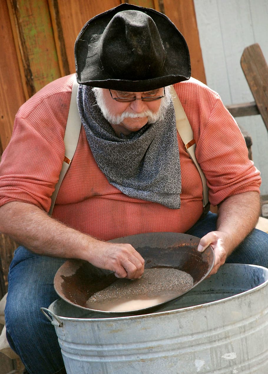 HD wallpaper: prospector, panning, fat, old, western, muttonchops, men,  people | Wallpaper Flare