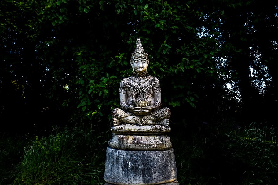 buddhist, god, workshop, meditation, buddhism, traditional HD wallpaper