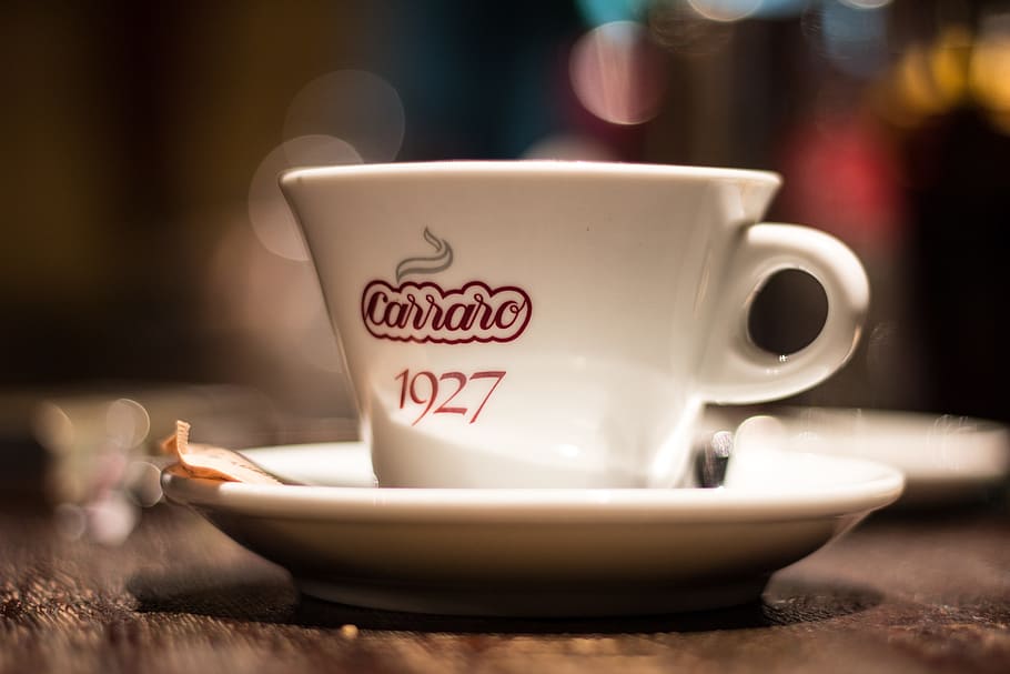 coffee, cafe, cup, bokeh background, food and drink, mug, refreshment HD wallpaper