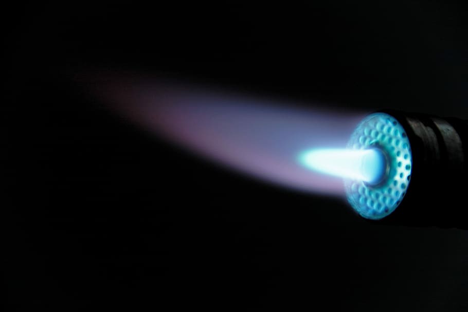 Flame, Fire, Heat, Hot, Burn, Gas, flamethrower, bunsen burner HD wallpaper