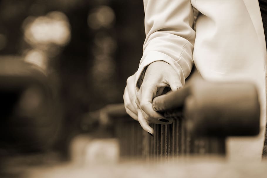 hands, railing, friendship, human hand, human body part, selective focus HD wallpaper