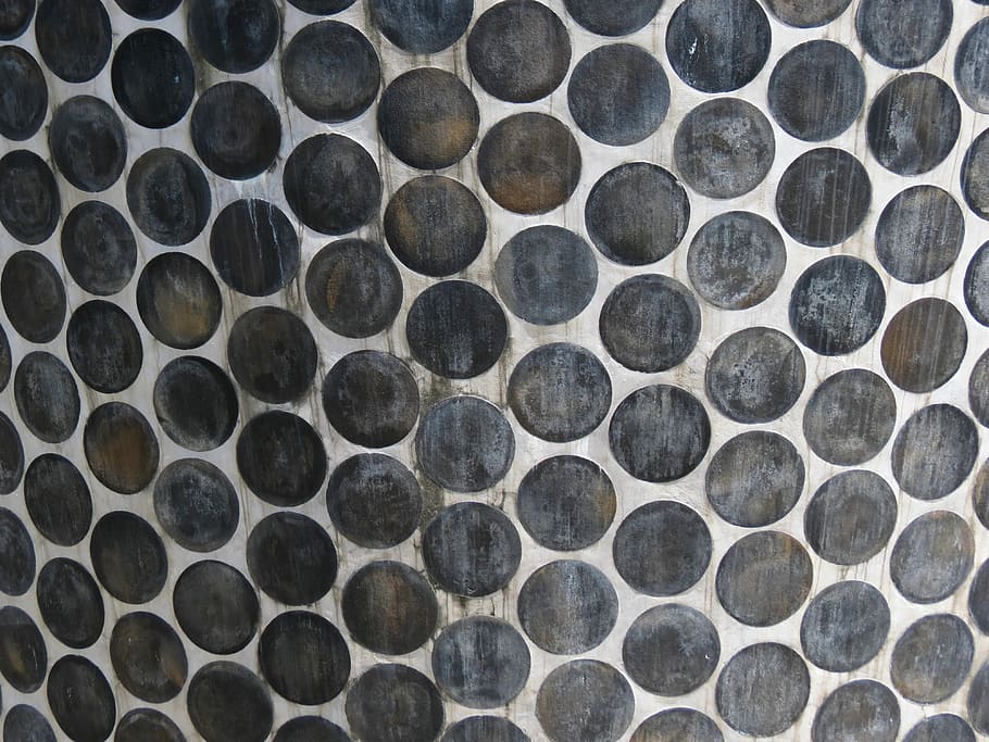 Balls, Black, Lead, Graphite, hole, pattern, circle, close-up HD wallpaper