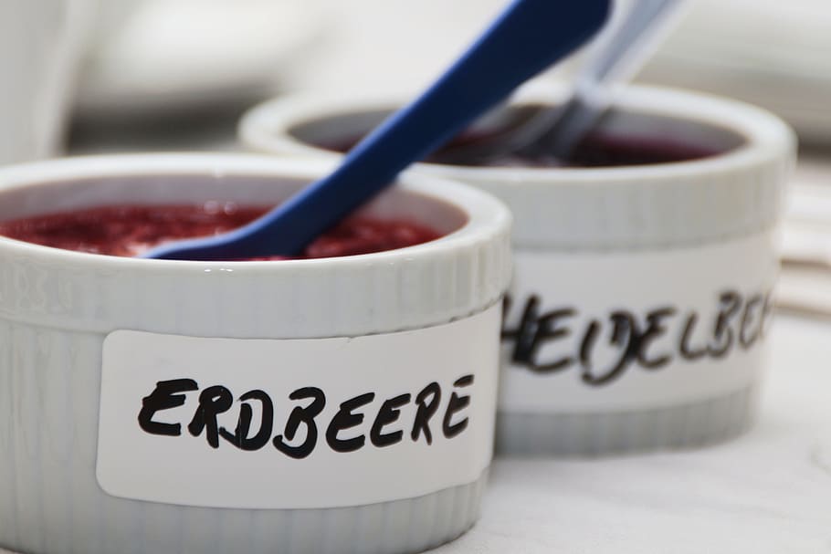 jam, spread, made a, jam jars, breakfast, fruits, berries, raspberries HD wallpaper