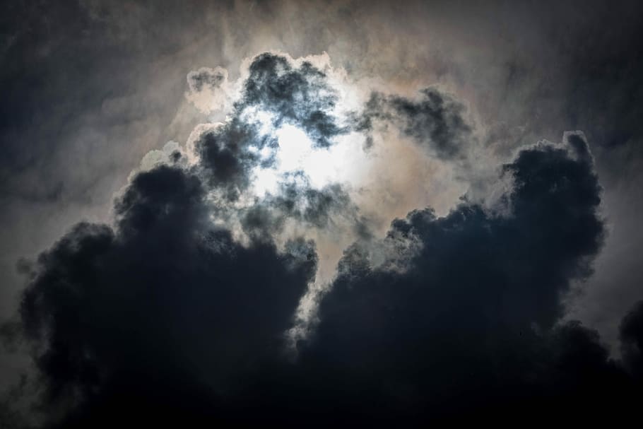 Clouds, Heaven, threatening clouds, nature, storm, cloud - sky HD wallpaper