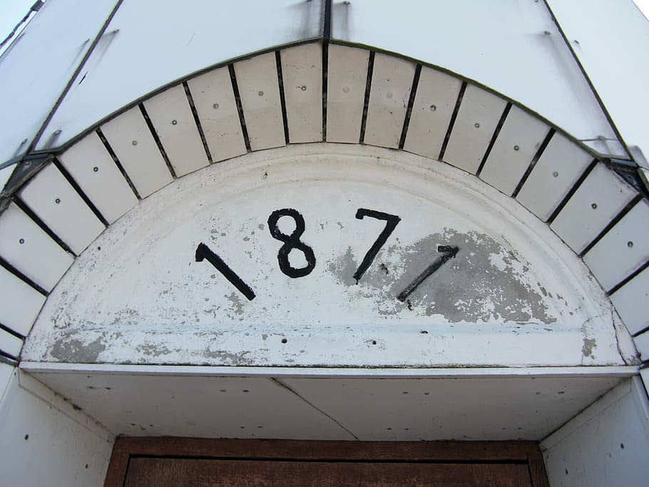 steer island, schlei, lighthouse foundation, input, 1871, number HD wallpaper