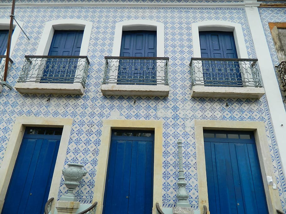 maranhão, brazil, architecture, são luís, streets, home, HD wallpaper