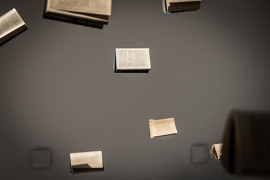 papers on gray surface, book, exposition, composition, poland HD wallpaper