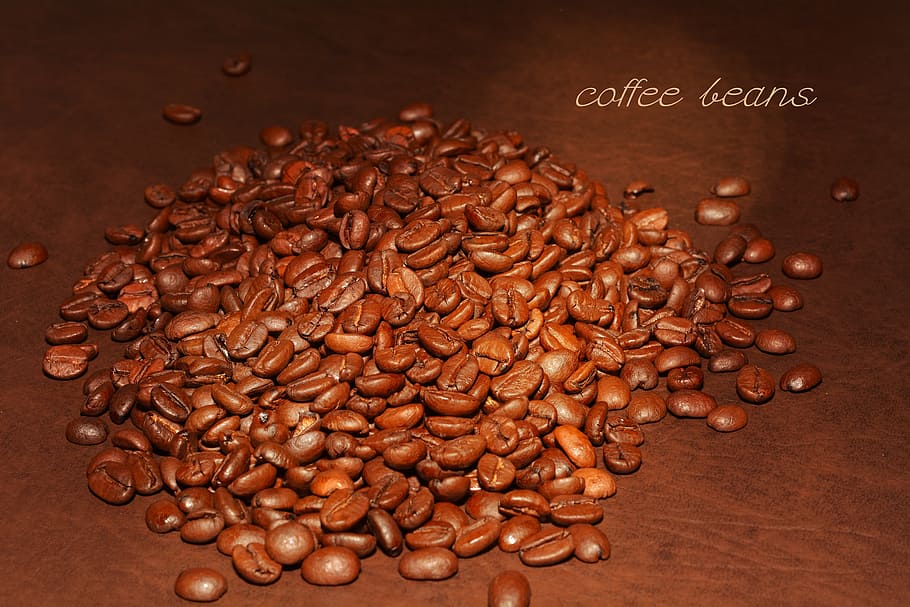 coffee beans, roasted, aroma, caffeine, roasting, aromatic HD wallpaper