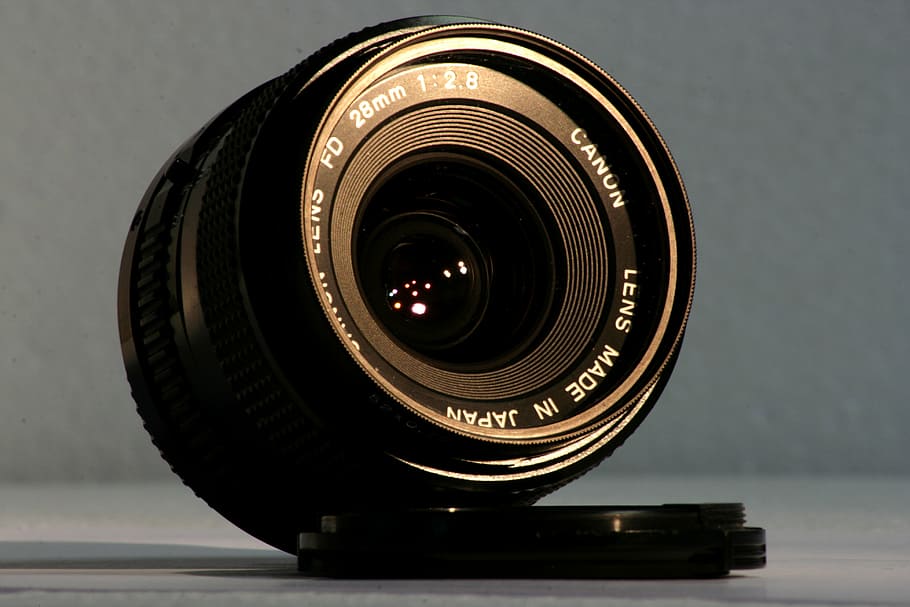 black telephoto lens, technical, camera, photography, technology HD wallpaper