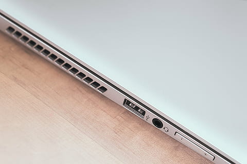 MacBook Air, laptop, port, computer, technology, digital, notebook HD wallpaper