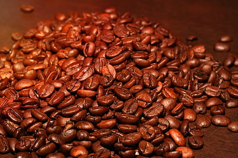 Coffee Beans, Roasted, Caffeine, aroma, roasted coffee bean HD wallpaper