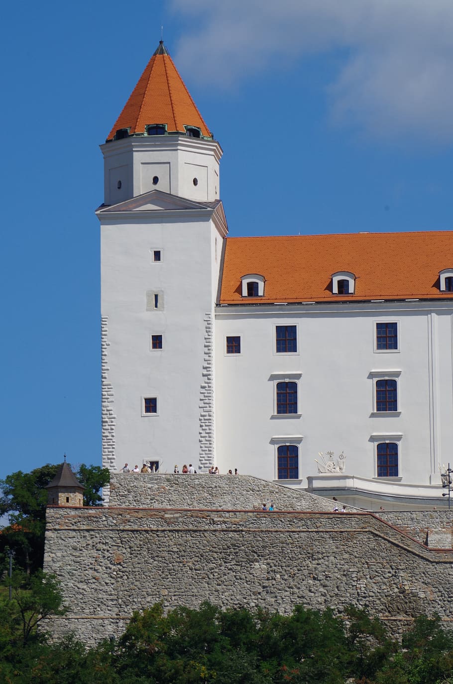 Bratislava, Slovakia, Castle, building exterior, architecture HD wallpaper