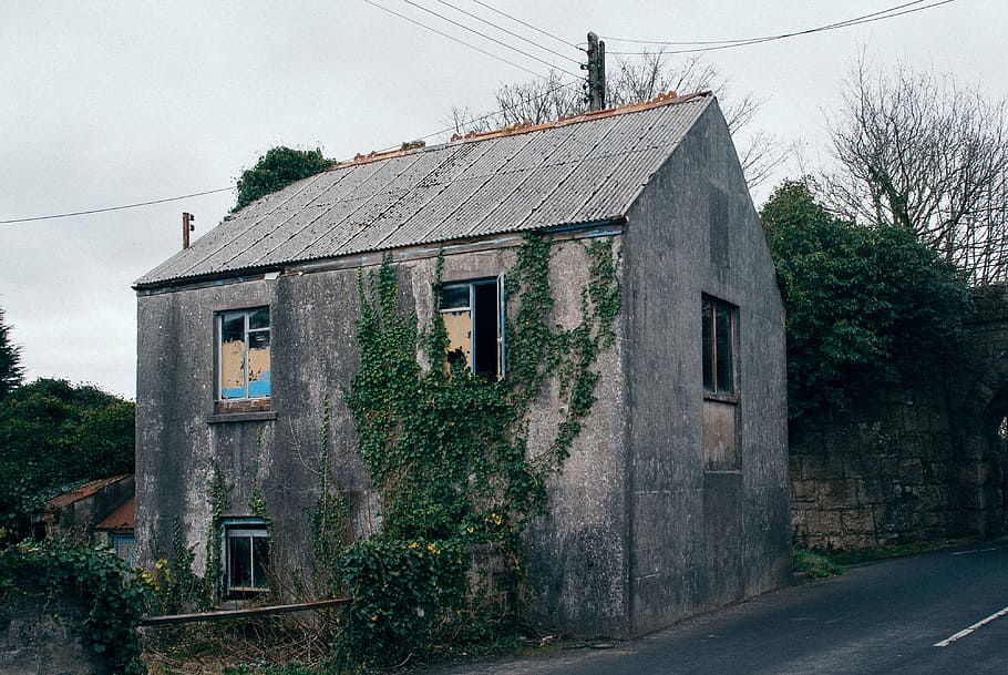 Abandoned house, other, old, architecture And Buildings, built Structure HD wallpaper