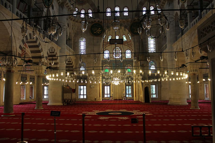 mosque, architecture, turkey, building, islam, istanbul, religion HD wallpaper