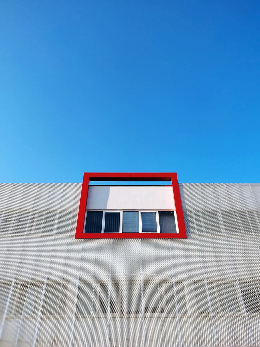 Red Square, building under blue sky, architecture, window, building exterior HD wallpaper