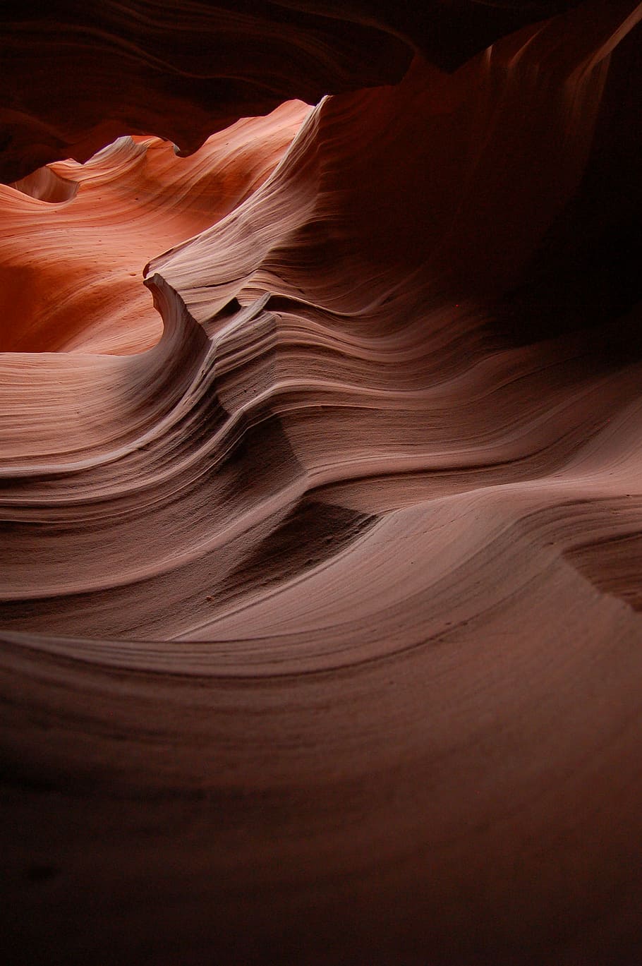 antelope Canyon, Arizona, Grand Canyon, rock, cliff, cave, orange HD wallpaper