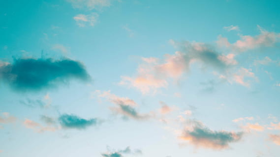 white cloud, white clouds under blue sky, looking up, sunrise HD wallpaper