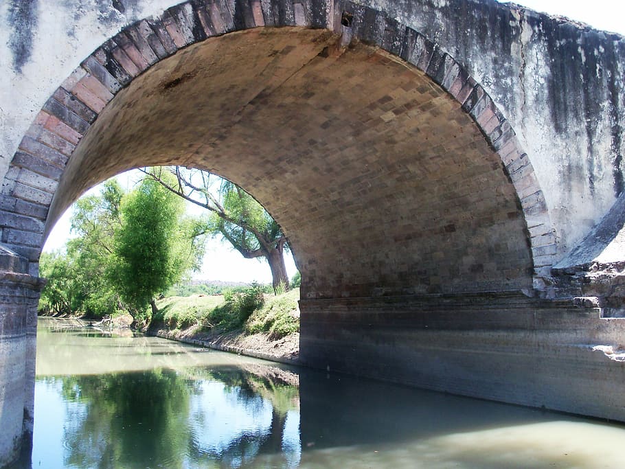 old, architecture, river, bridge, urban, water, reflection HD wallpaper