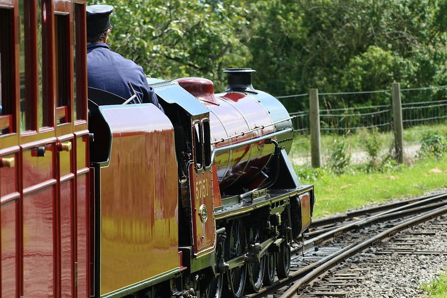 train, engine, train ride, vintage, transport, transportation HD wallpaper