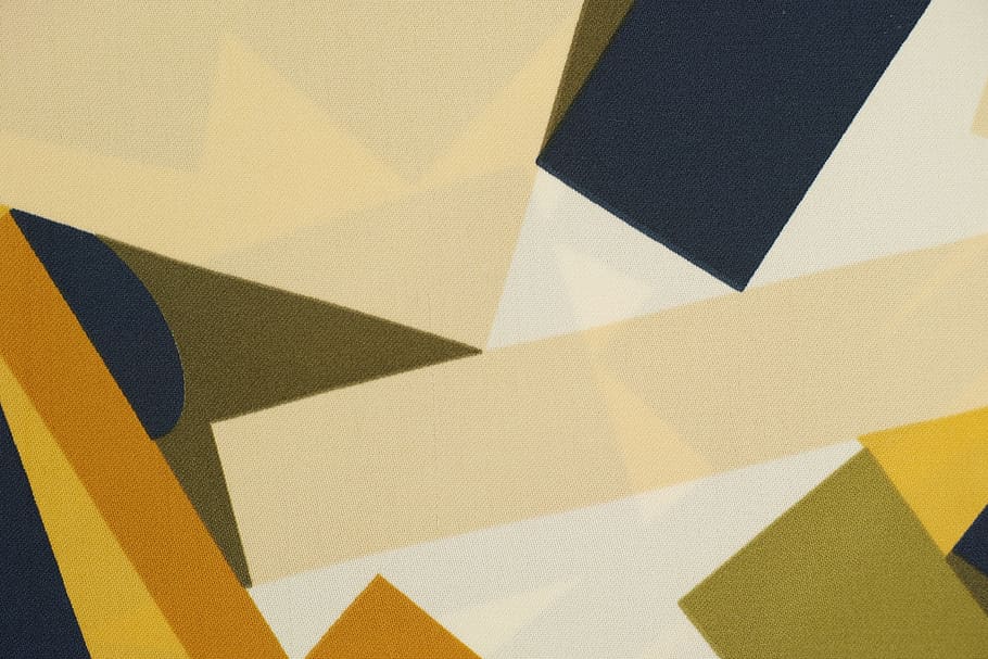 white, green, beige, and orange abstract artwork, fabric, textile HD wallpaper