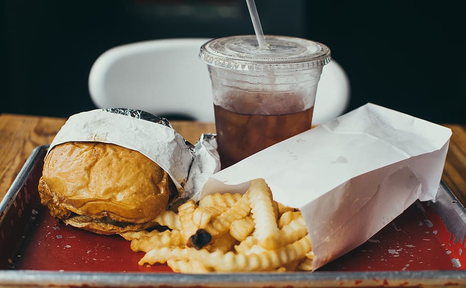 fries, potato, fried, salt, sauce, delicious, restaurant, burger HD wallpaper