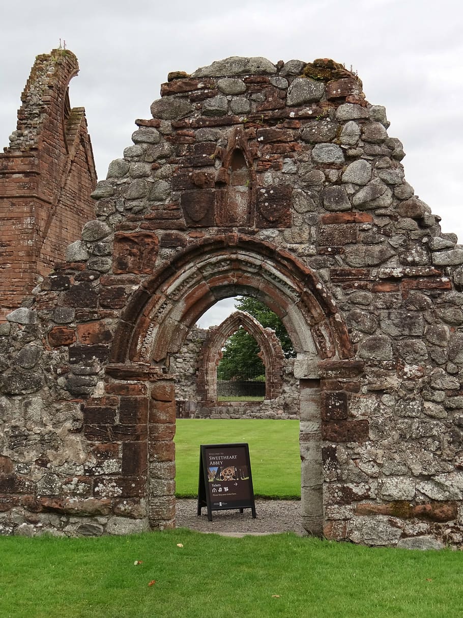 ruin, chapel, historical, building, church ruins, scotland, HD wallpaper