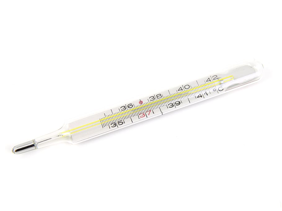 clear thermometer, Care, Equipment, Fever, Flu, Glass, health