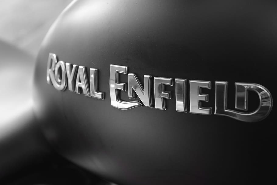 HD wallpaper: Royal Enfield logo, Bike, Bullet, Royal, Enfield, black,  white | Wallpaper Flare