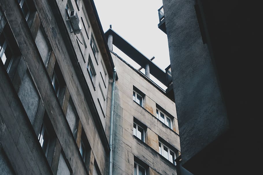 buildings, windows, architecture, building exterior, built structure HD wallpaper