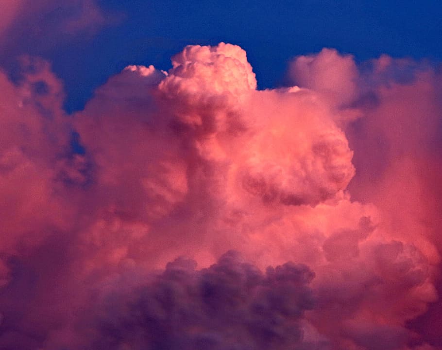 nature, sky, clouds, cloudy, atmosphere, blue, cloudiness, cloudscape HD wallpaper