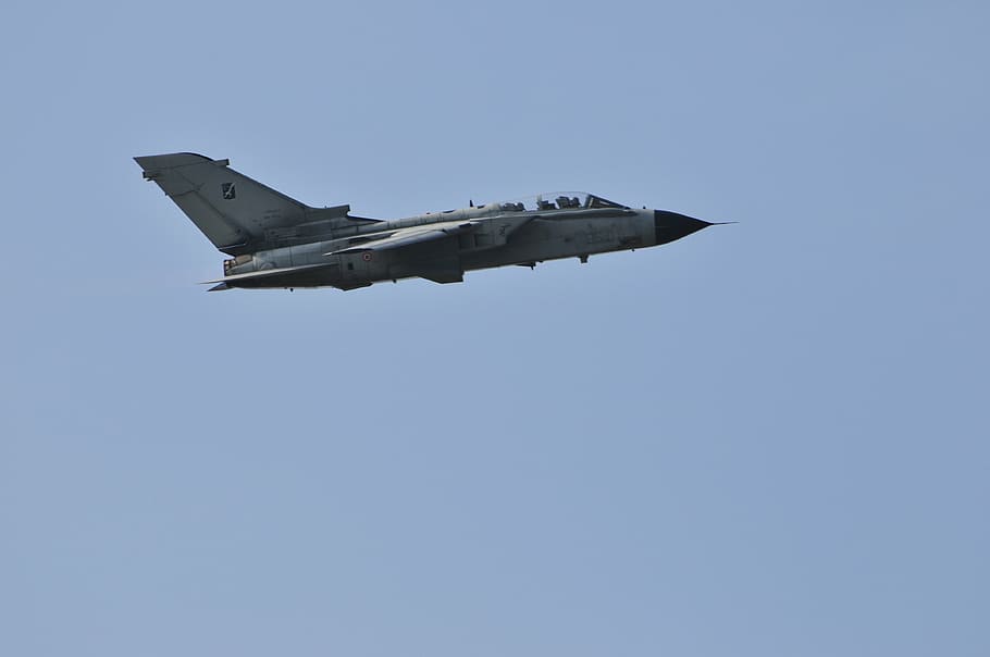 plane, hunting, sky, air vehicle, flying, airplane, military HD wallpaper