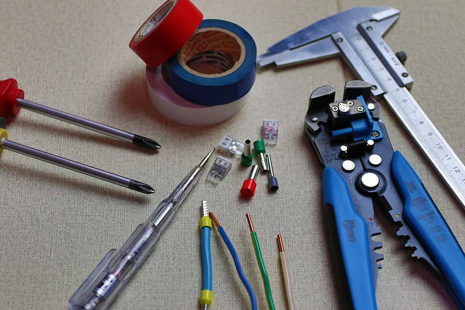 electrician, wiring, installation, tool, tools, manual, repair HD wallpaper