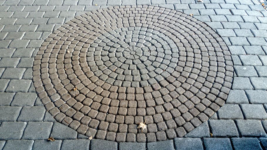cube, pavement, stone, street, walkway, pavers, construction elements HD wallpaper
