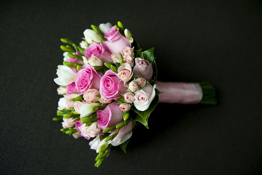 Bunch for flowers for wedding, various, bouquet, rose - Flower HD wallpaper