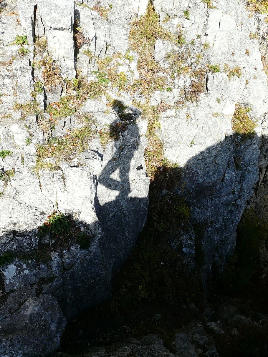 Hispanic, Human, Shadow Play, person, light, silhouette, rock HD wallpaper