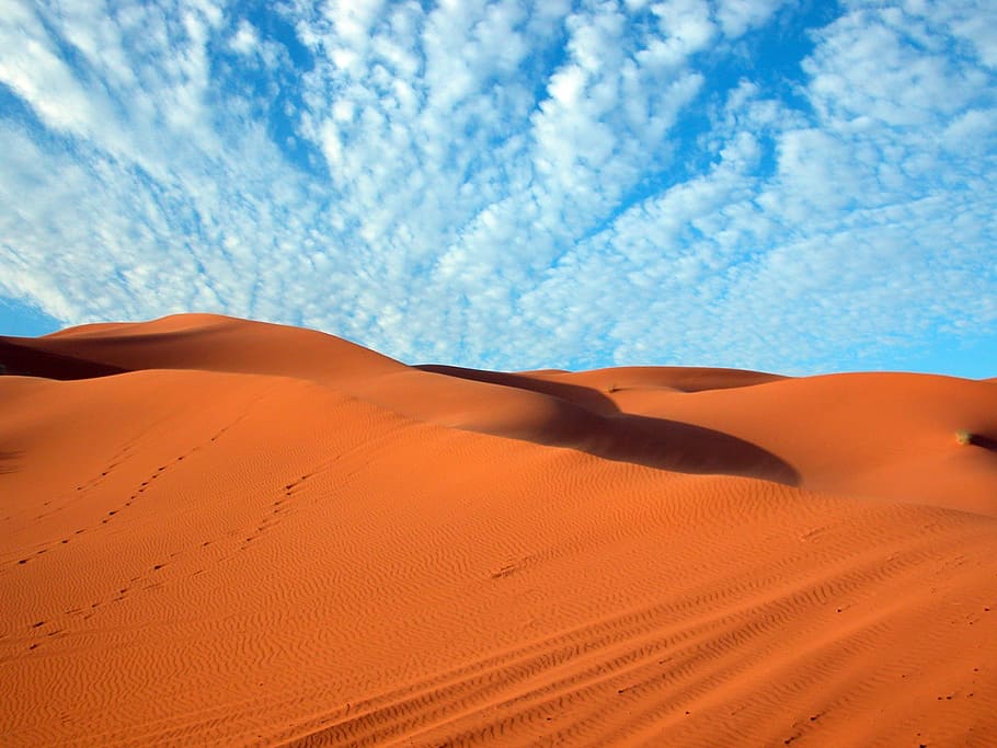 desert, summer, morocco, sand, landscape, sand dune, scenics - nature HD wallpaper