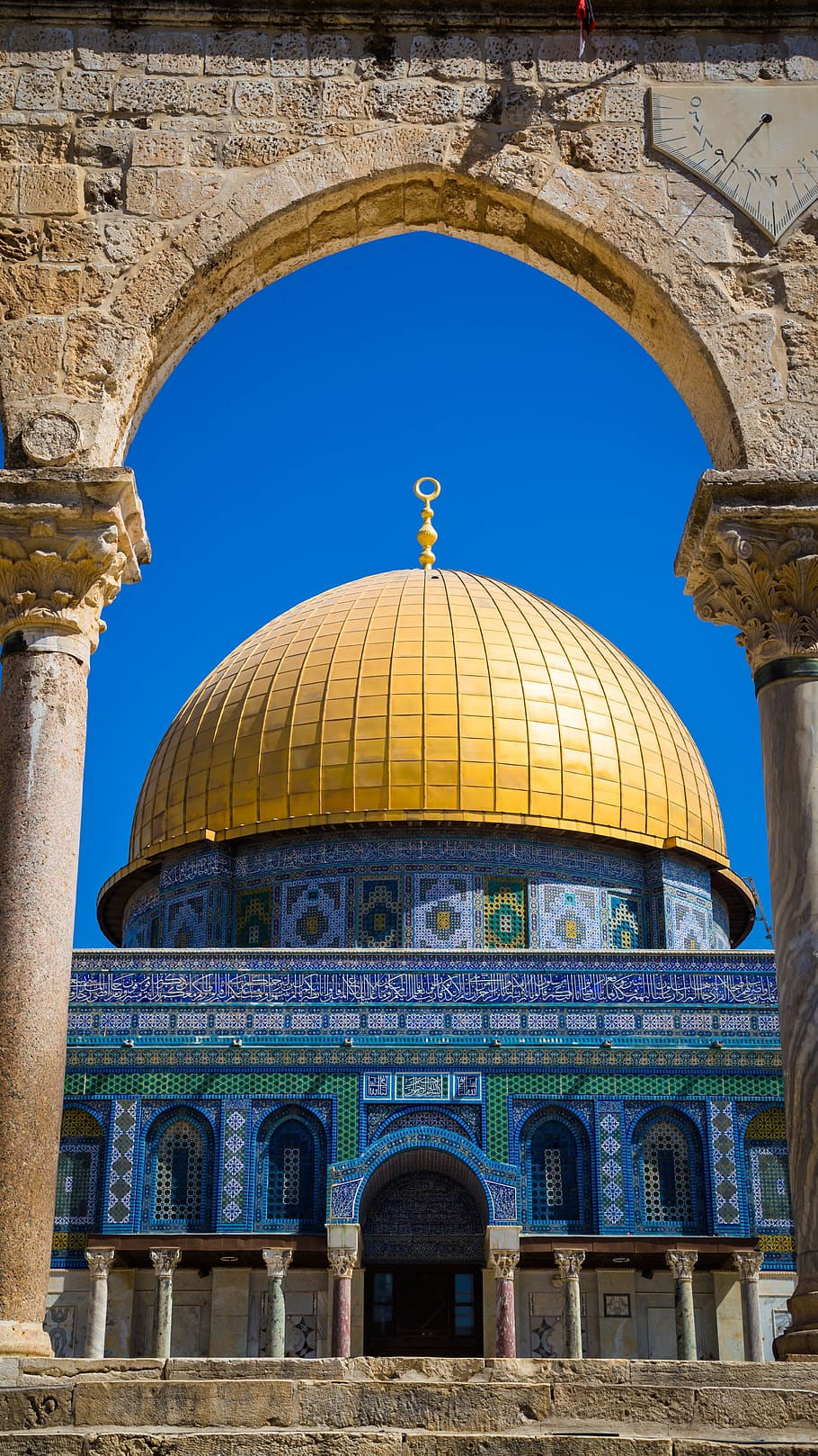 HD wallpaper: Israel, Dome Of The Rock, Jerusalem, temple mount, golden  dome | Wallpaper Flare