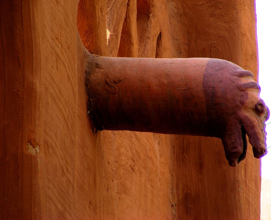 mud structure, architecture, terracotta, art and craft, wood - material HD wallpaper