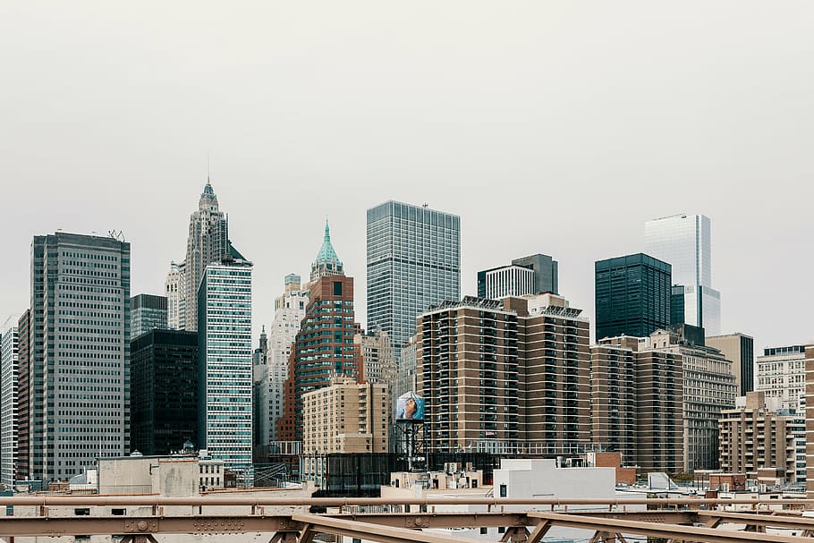 Cityscape at daytime, architecture, building, infrastructure HD wallpaper