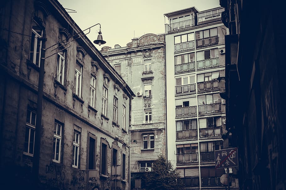 street, serbia, belgrade, urban, location, balkan, town, urban street, HD wallpaper