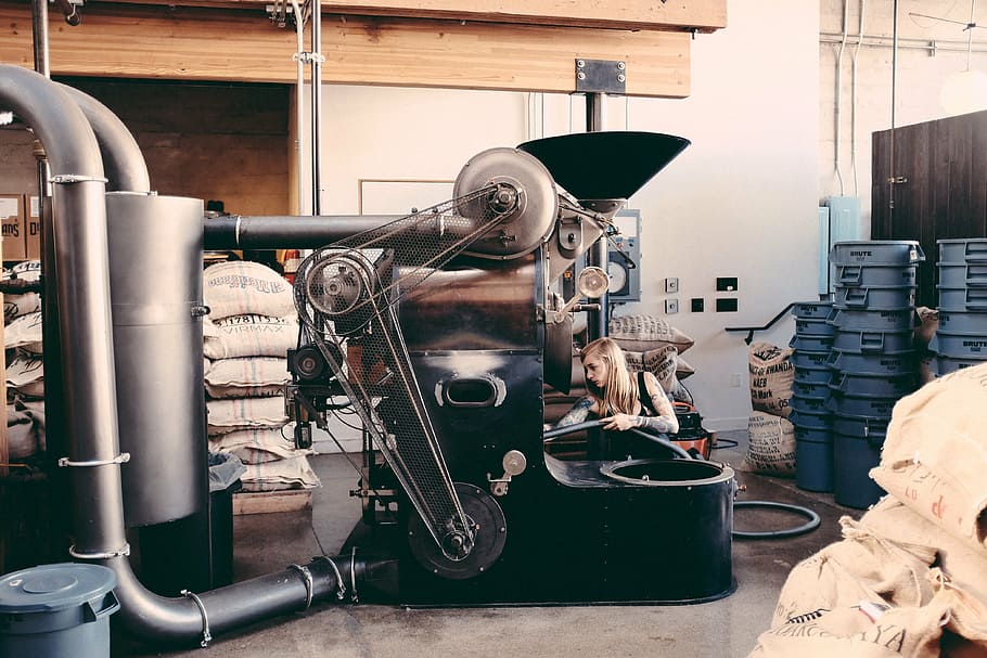 equipment, grinder, machine, machinery, person, woman, public domain images HD wallpaper